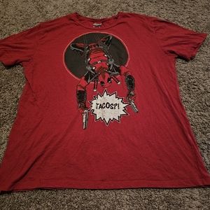 Marvel Deadpool Tacos men 3XL t shirt